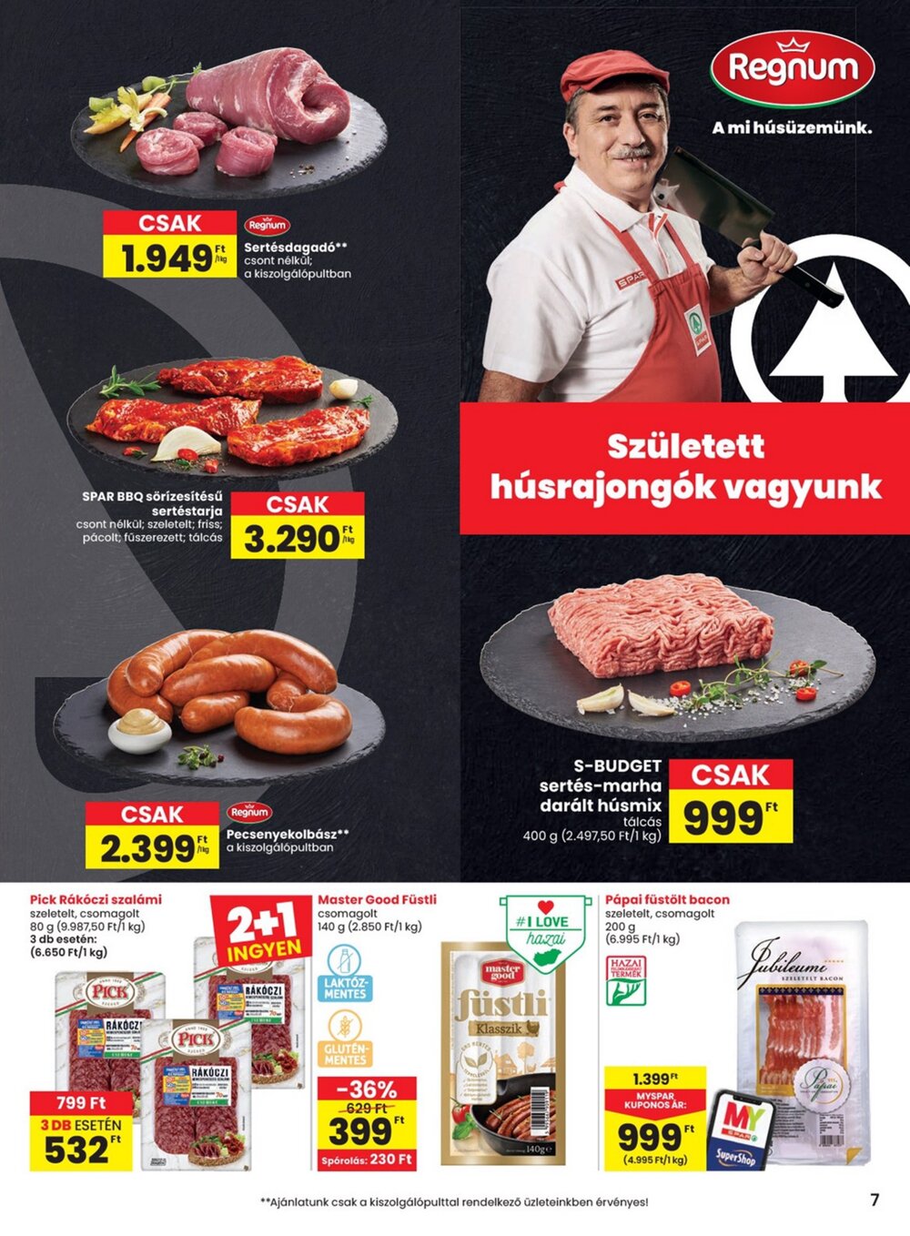Spar akciós újság 2025.06.12-től - 7. oldal.