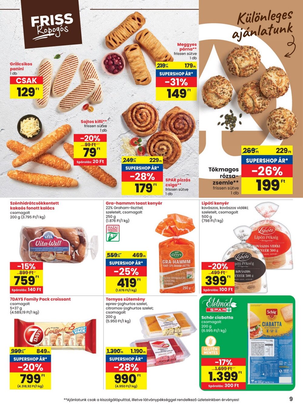 Spar akciós újság 2025.06.12-től - 9. oldal.