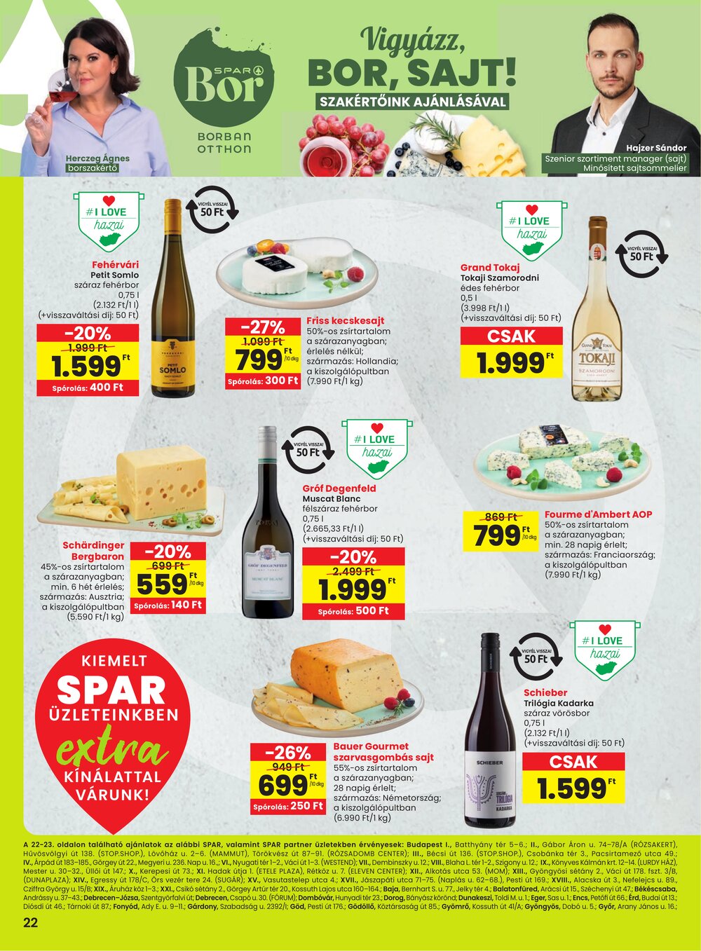 Spar Extra akciós újság 2025.06.12-től - 3. oldal.