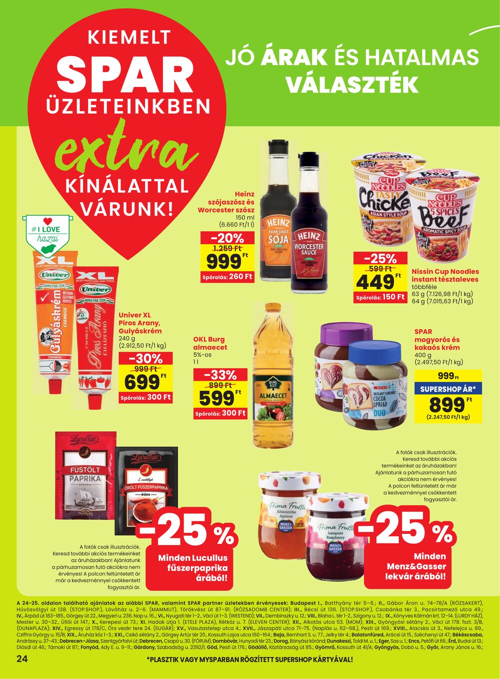 Spar Extra akciós újság 2025.06.12-től - 5. oldal.