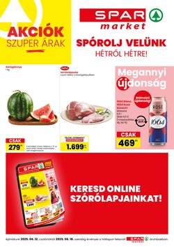 Spar Market akciós újság 2025.06.12-től