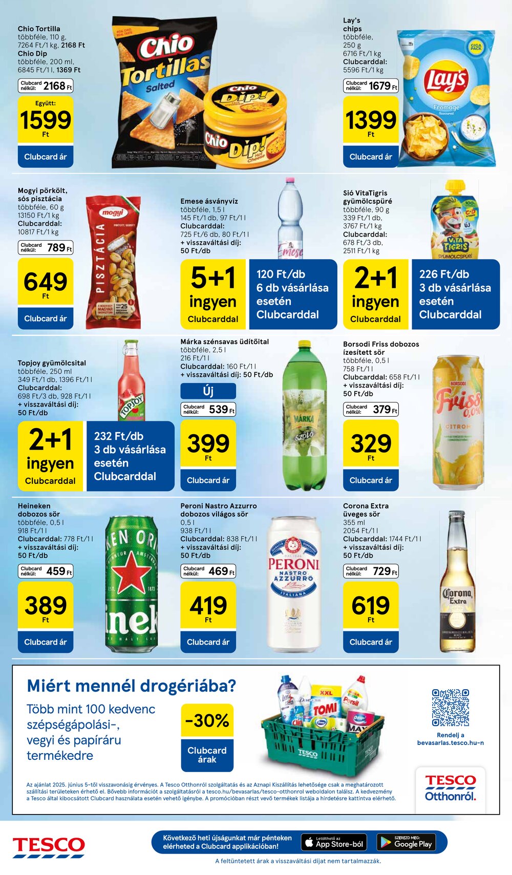 Tesco akciós újság 2025.06.12-től - 6. oldal.