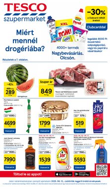 Tesco akciós újság 2025.06.12-től