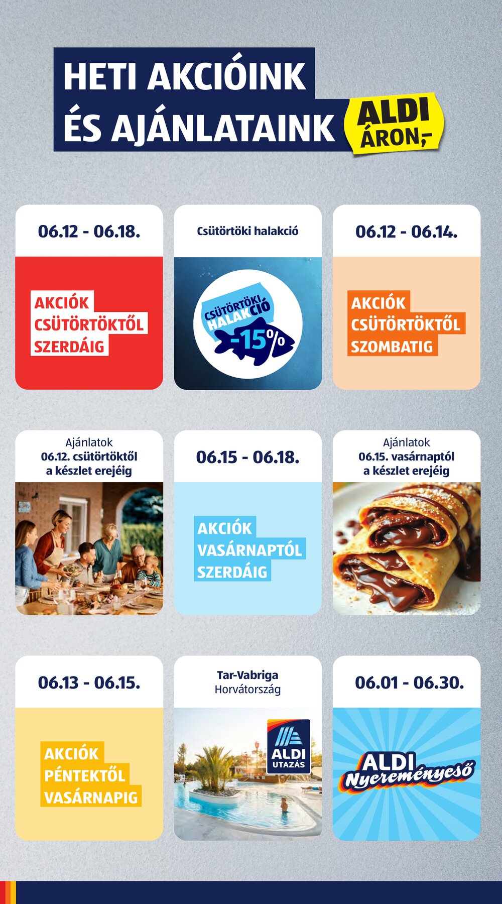 Aldi akciós újság 2025.06.12-től - 2. oldal.