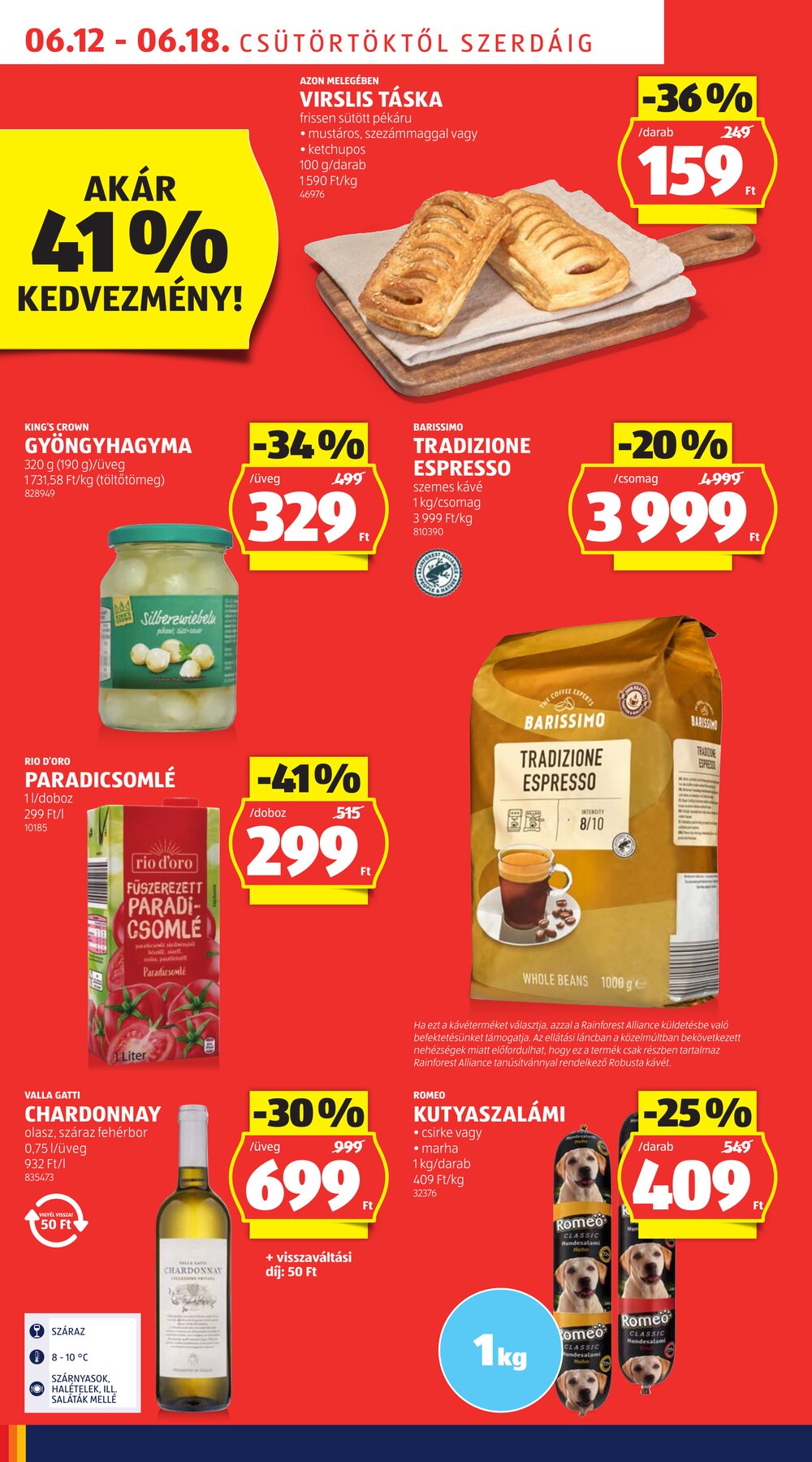 Aldi akciós újság 2025.06.12-től - 6. oldal.