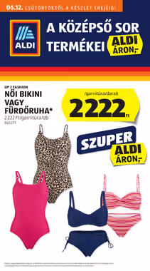 Aldi akciós újság 2025.06.12-től