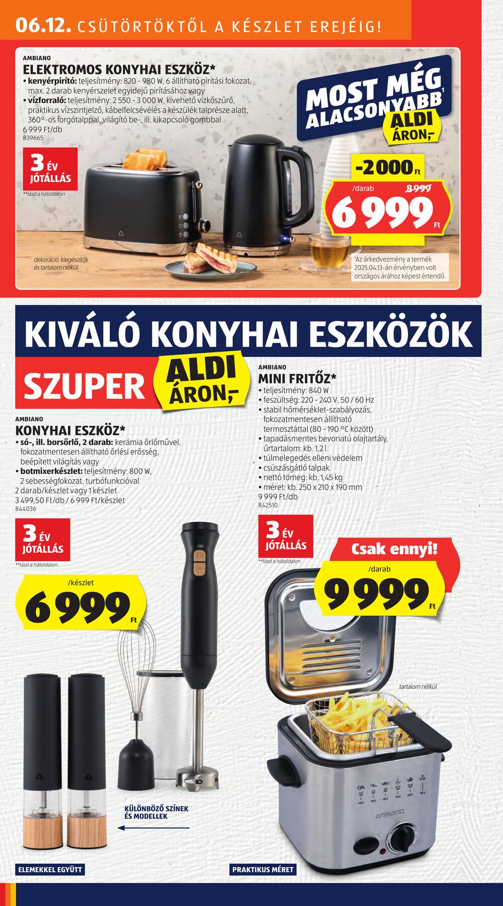 Aldi akciós újság 2025.06.12-től - 6. oldal.