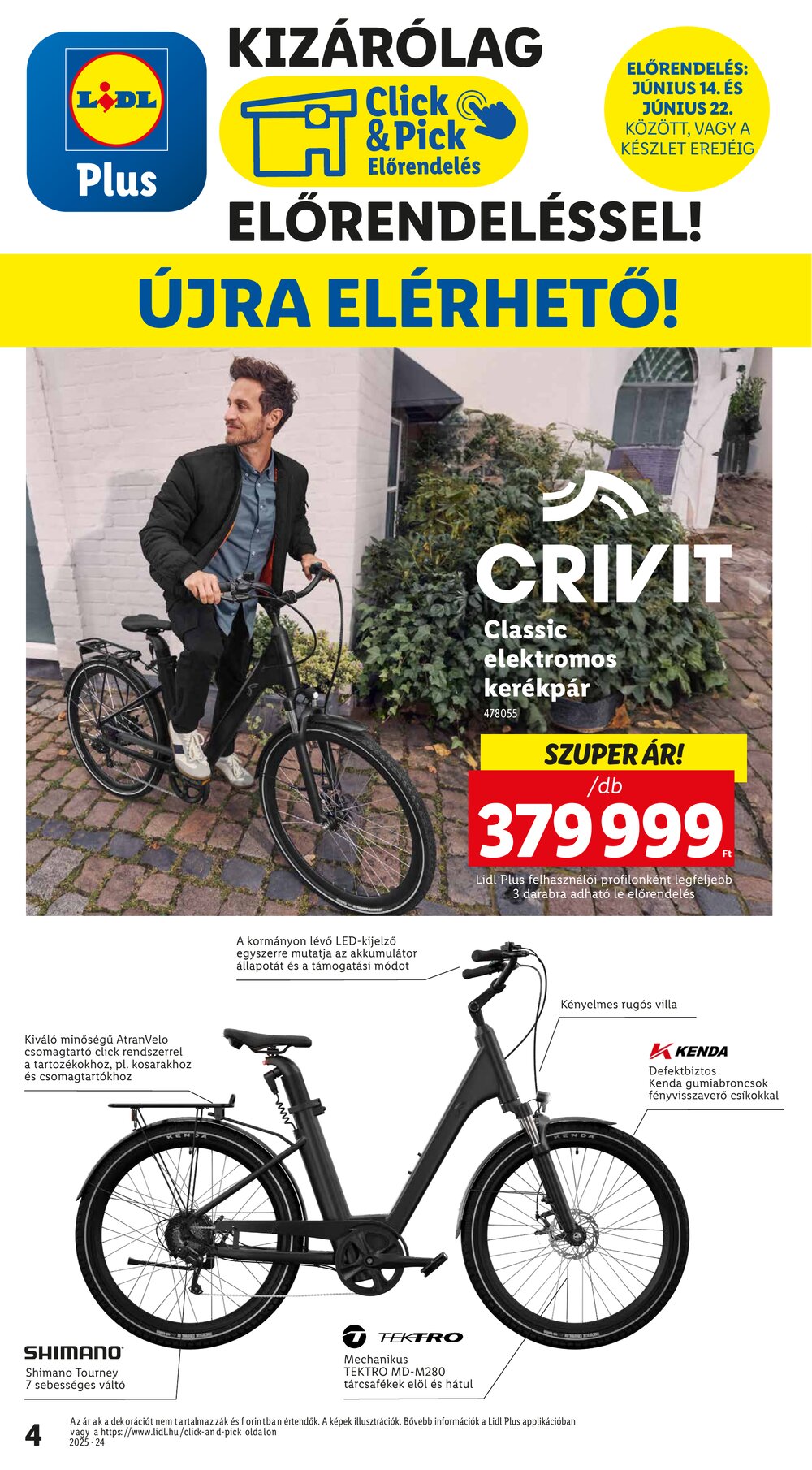 Lidl akciós újság 2025.06.12-től - 4. oldal.