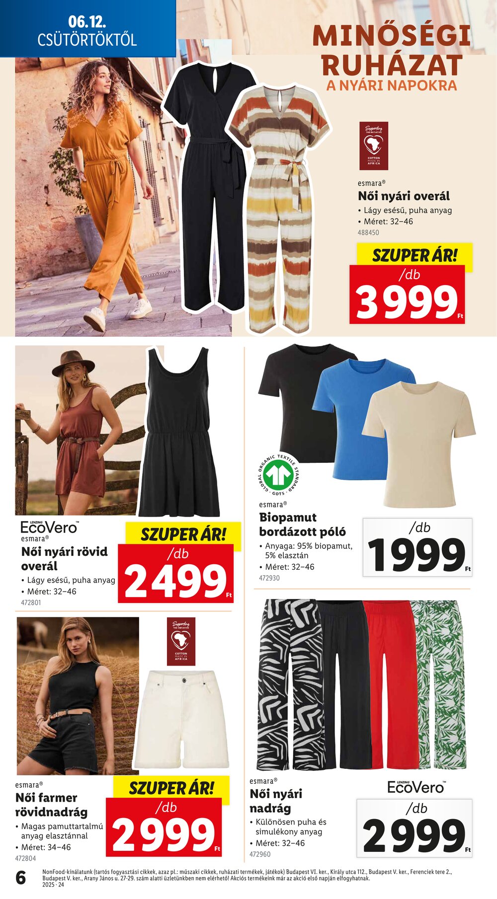 Lidl akciós újság 2025.06.12-től - 6. oldal.