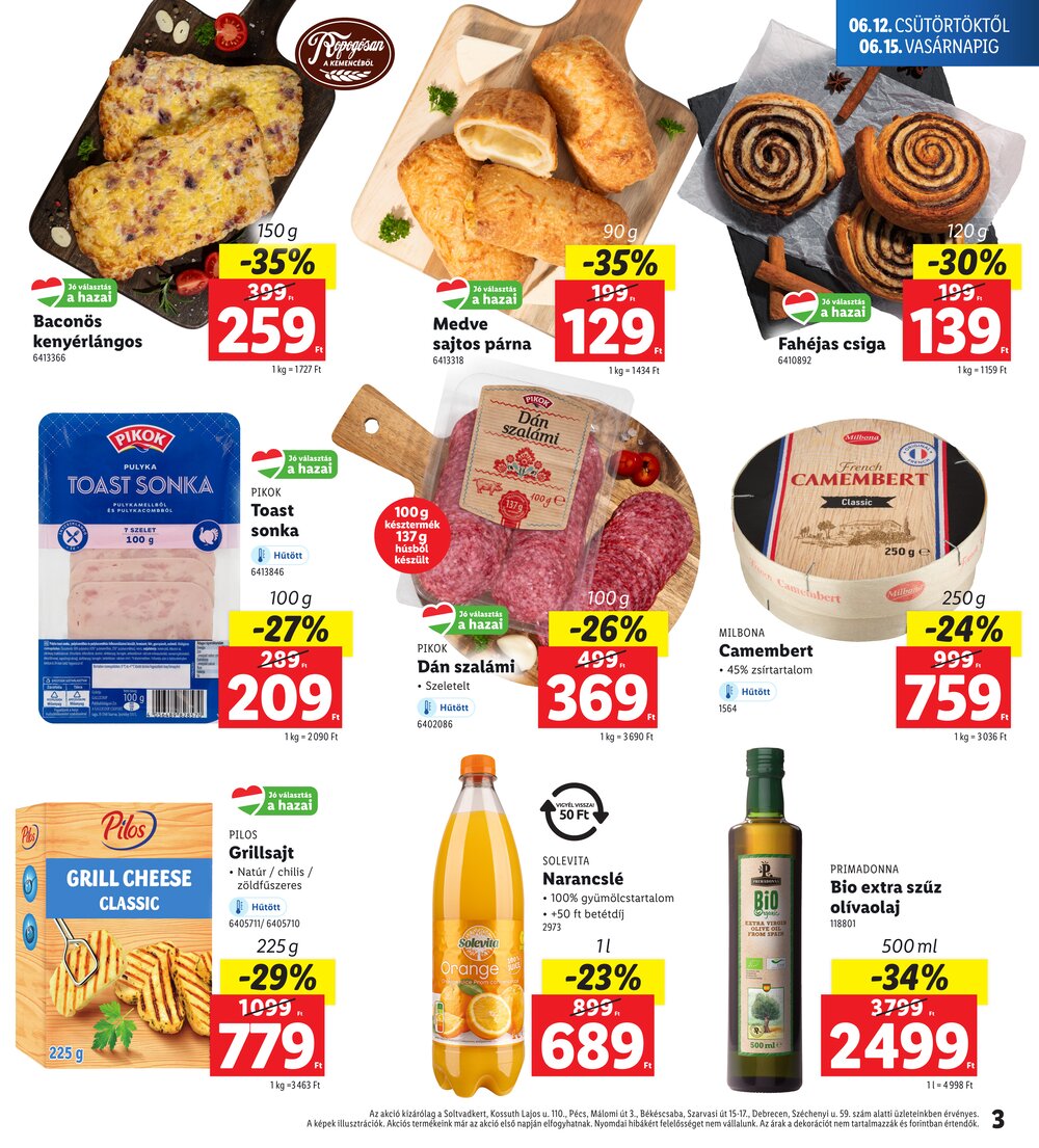 Lidl akciós újság 2025.06.12-től - 3. oldal.