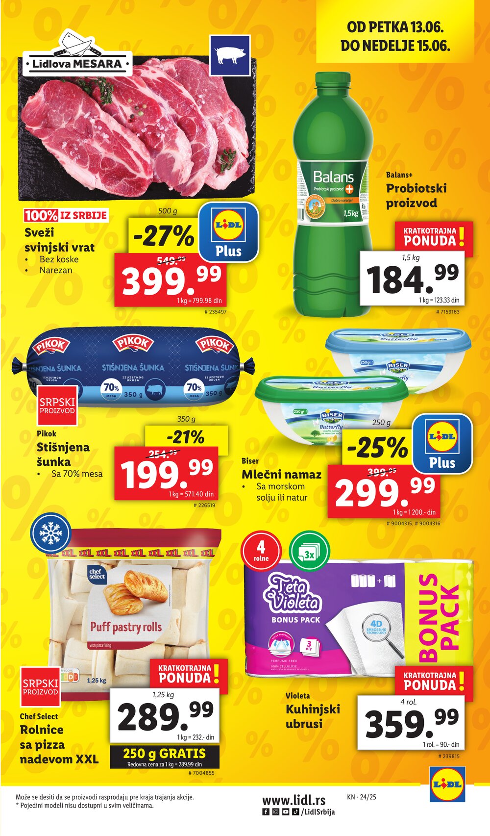 Lidl akciós újság 2025.06.12-től - 15. oldal.