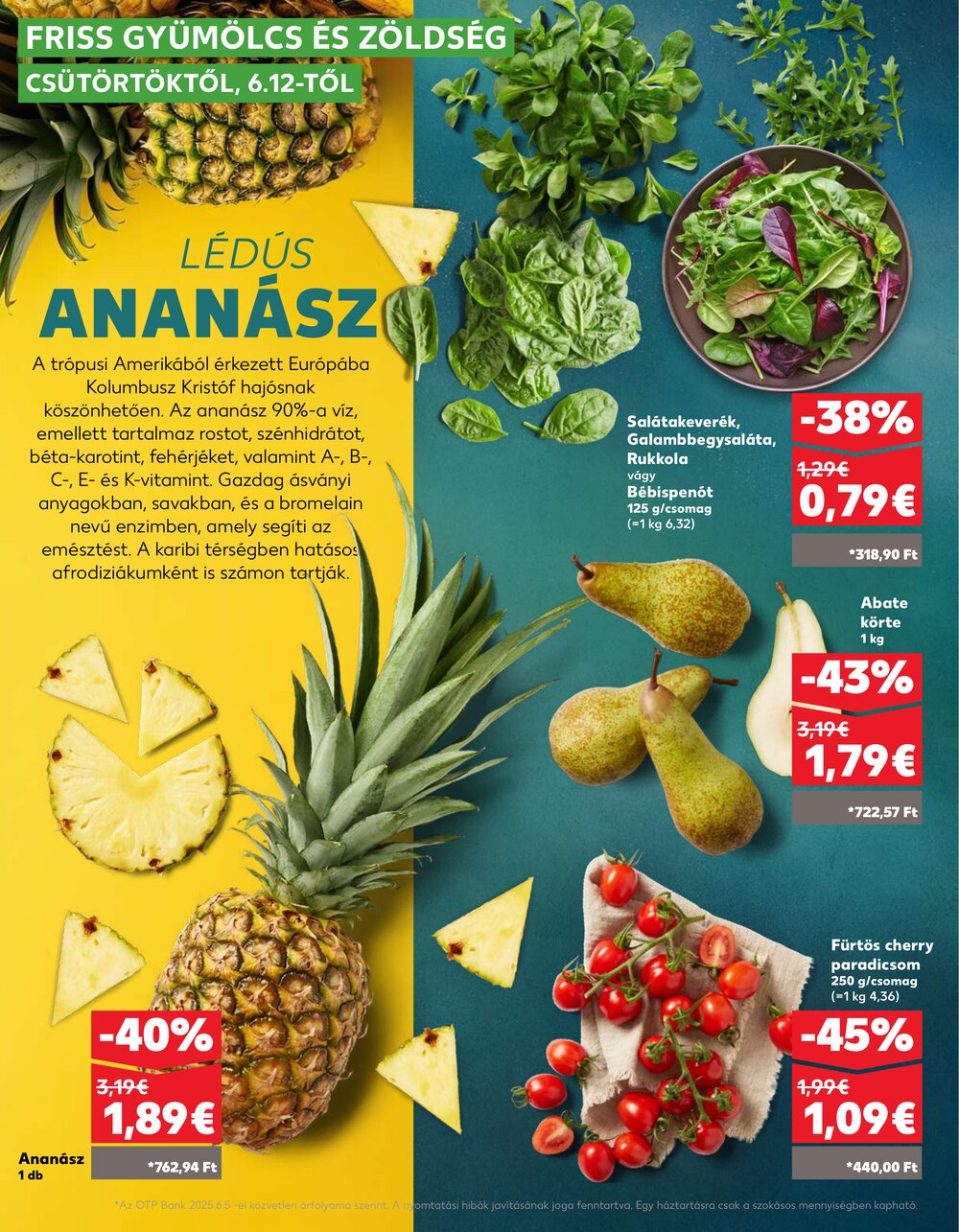 Kaufland akciós újság 2025.06.12-től - 6. oldal.