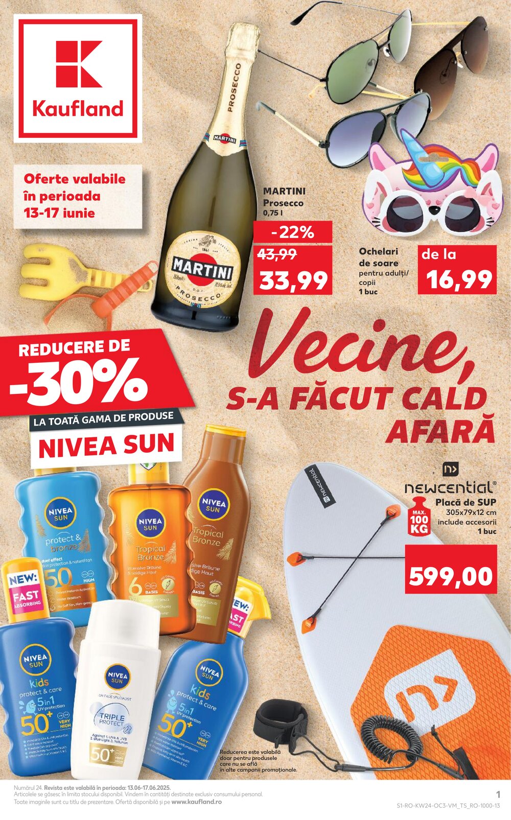 Kaufland akciós újság 2025.06.13-tól - 1. oldal.