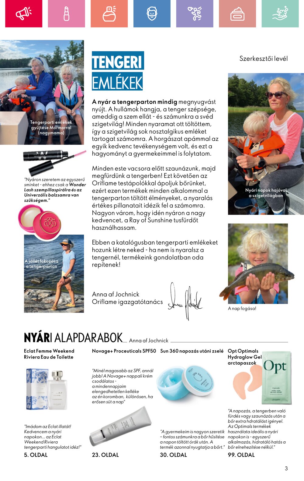 Oriflame akciós újság 2025.06.15-től - 3. oldal.