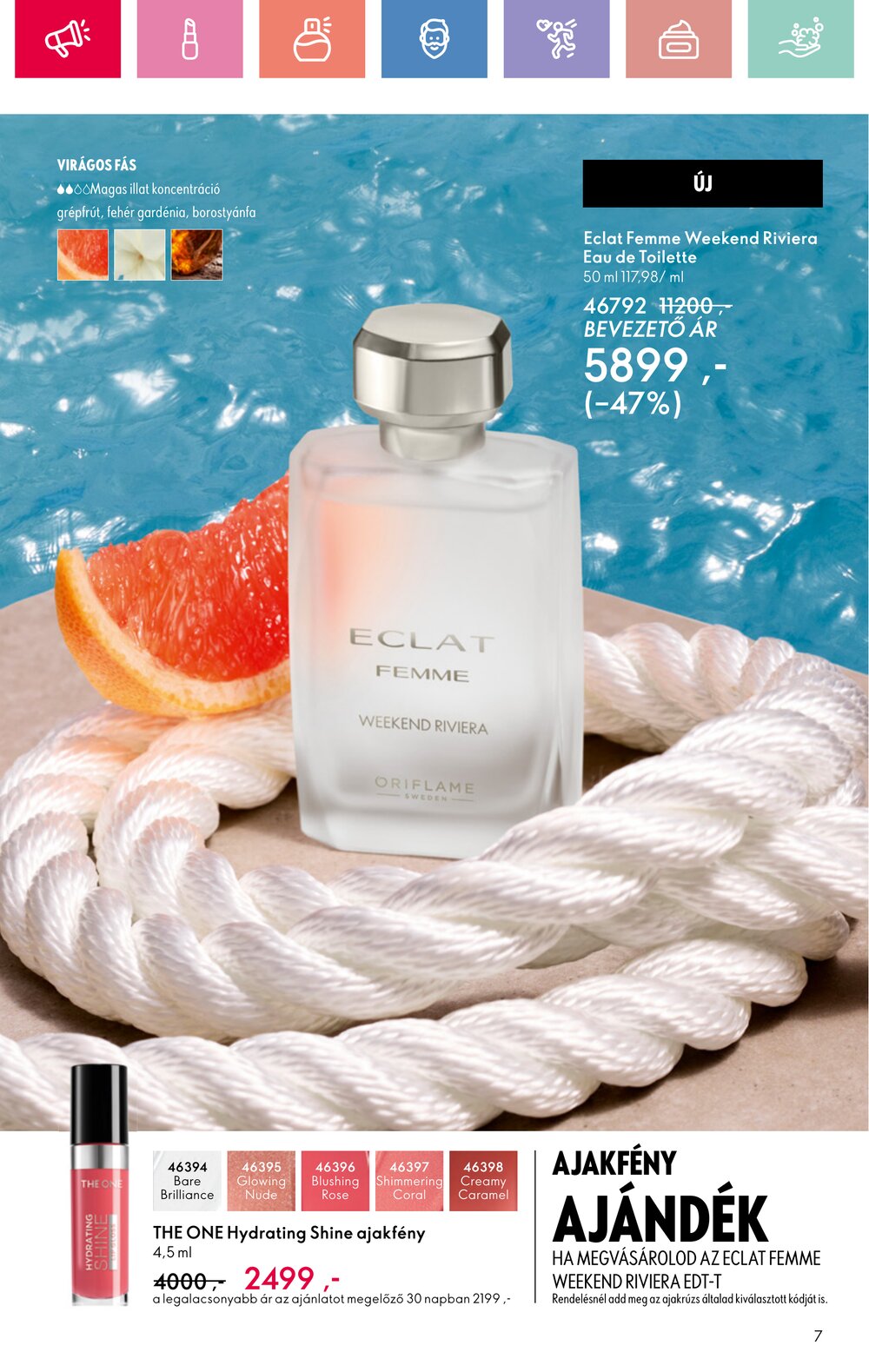 Oriflame akciós újság 2025.06.15-től - 7. oldal.