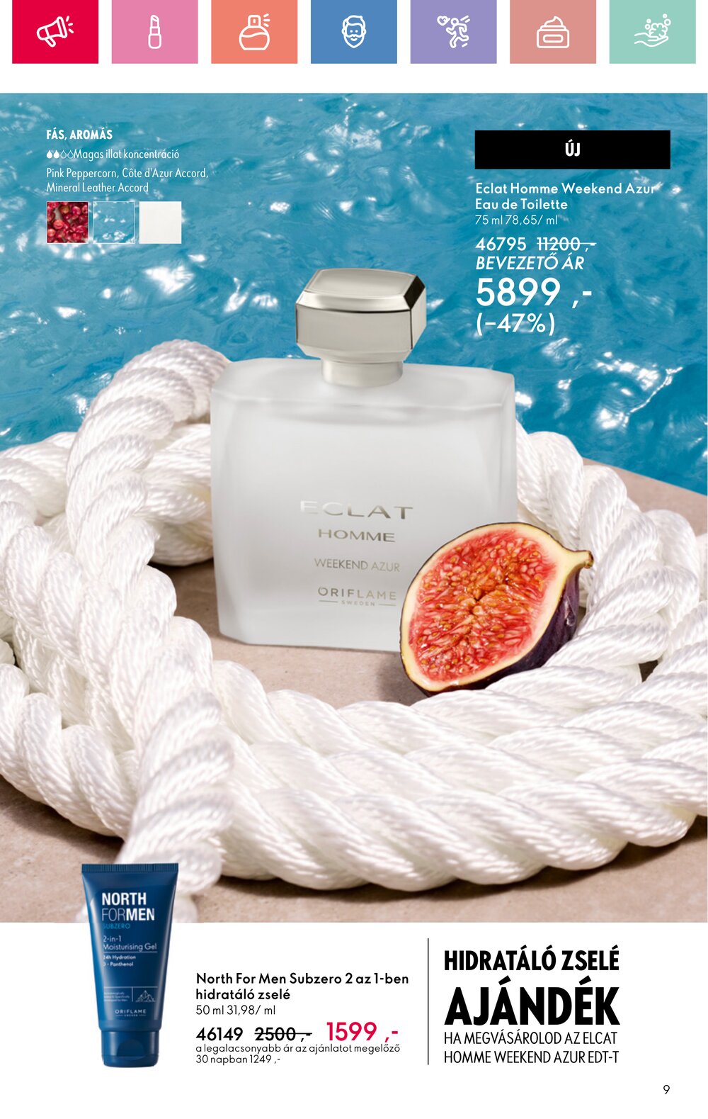 Oriflame akciós újság 2025.06.15-től - 9. oldal.