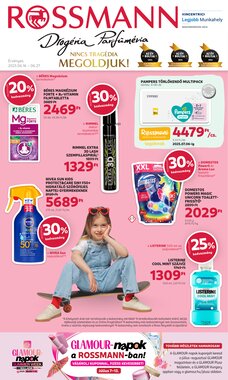 Rossmann akciós újság 2025.06.16-tól