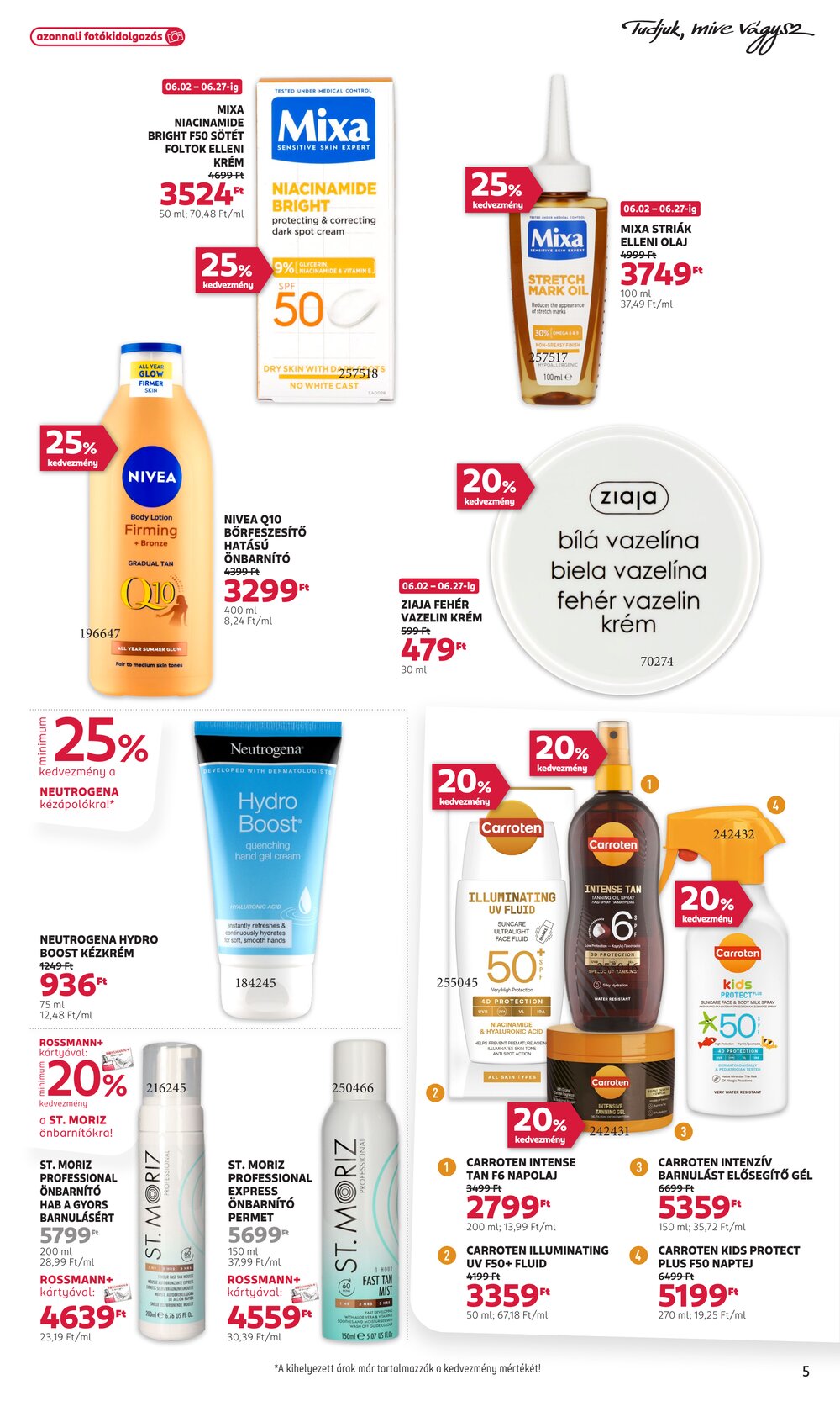 Rossmann akciós újság 2025.06.16-tól - 5. oldal.