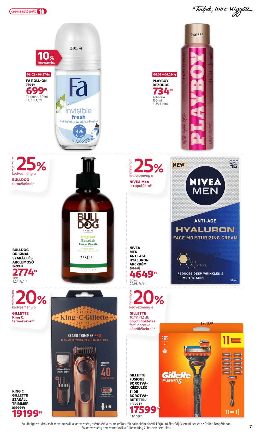 Rossmann akciós újság 2025.06.16-tól - 7. oldal.