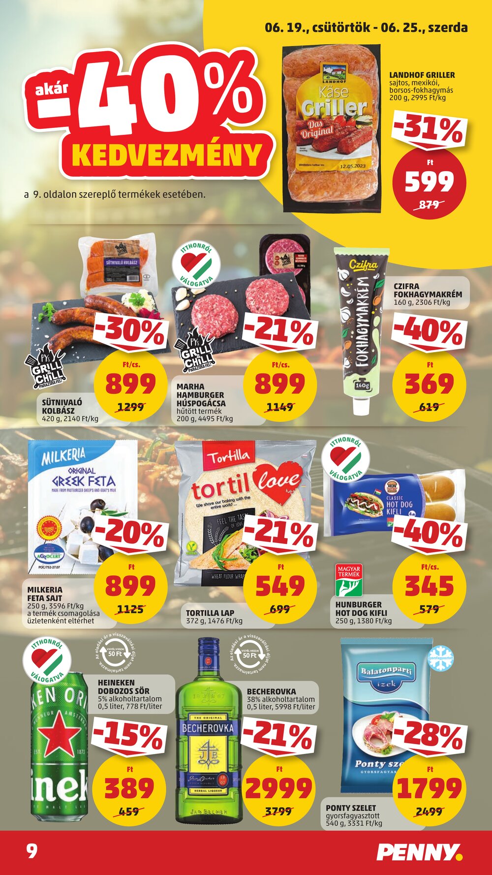 Penny Market akciós újság 2025.06.19-től - 12. oldal.