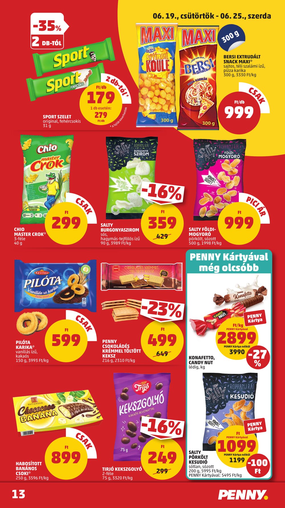 Penny Market akciós újság 2025.06.19-től - 16. oldal.