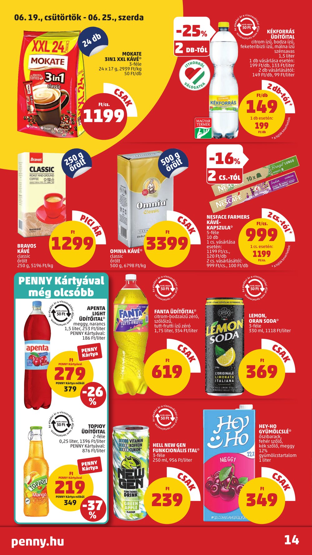 Penny Market akciós újság 2025.06.19-től - 17. oldal.