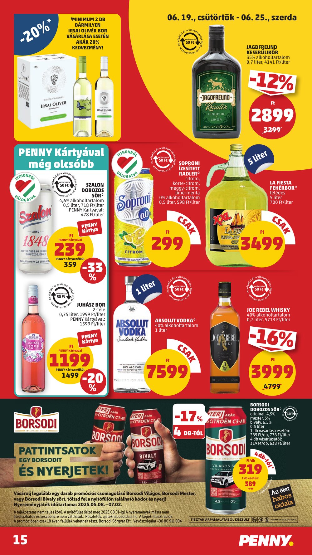 Penny Market akciós újság 2025.06.19-től - 18. oldal.