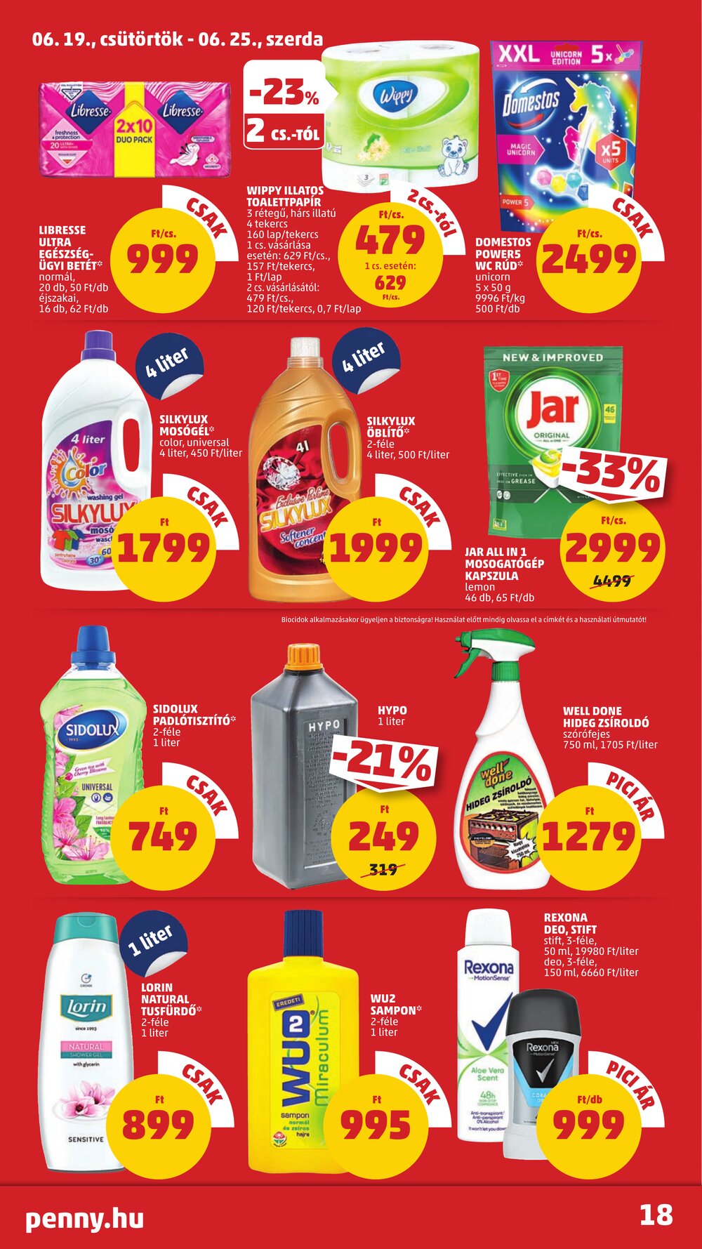 Penny Market akciós újság 2025.06.19-től - 21. oldal.