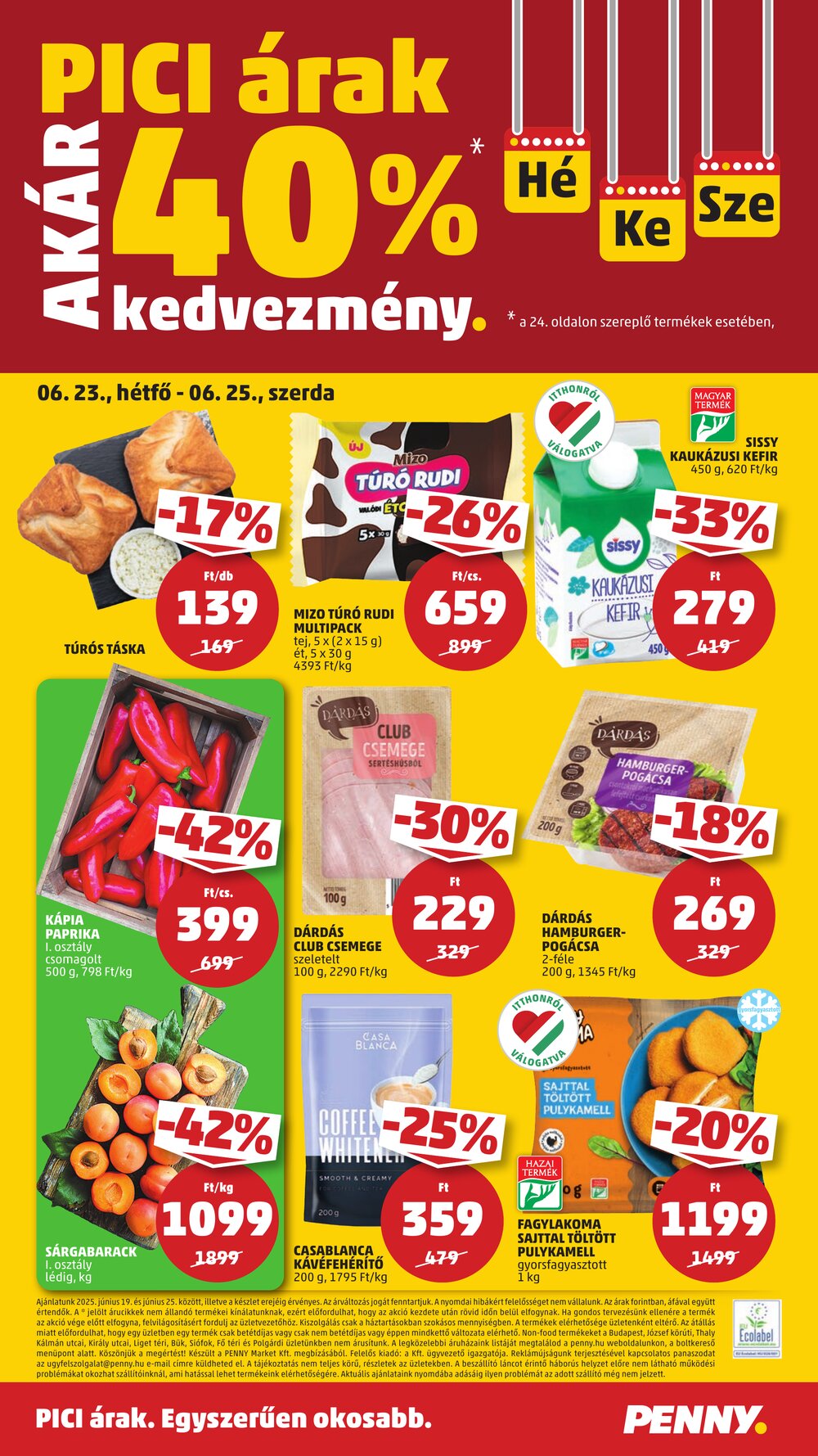 Penny Market akciós újság 2025.06.19-től - 27. oldal.