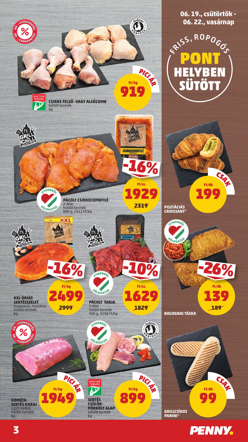 Penny Market akciós újság 2025.06.19-től - 3. oldal.