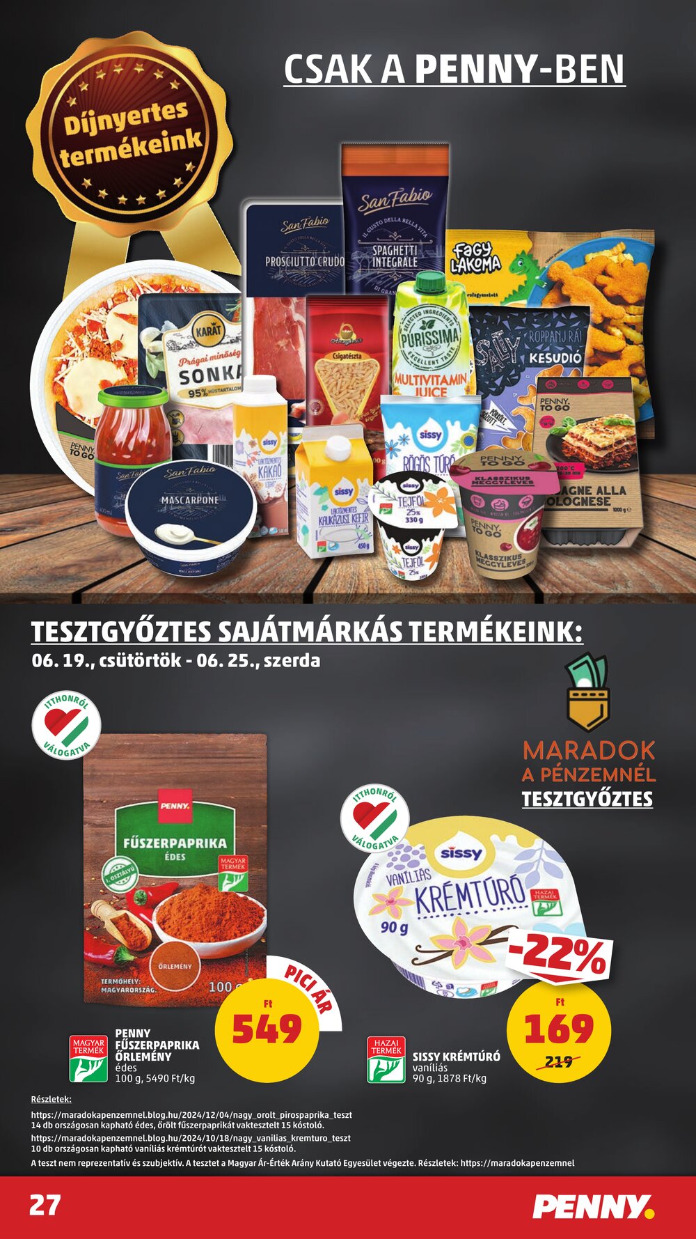 Penny Market akciós újság 2025.06.19-től - 30. oldal.