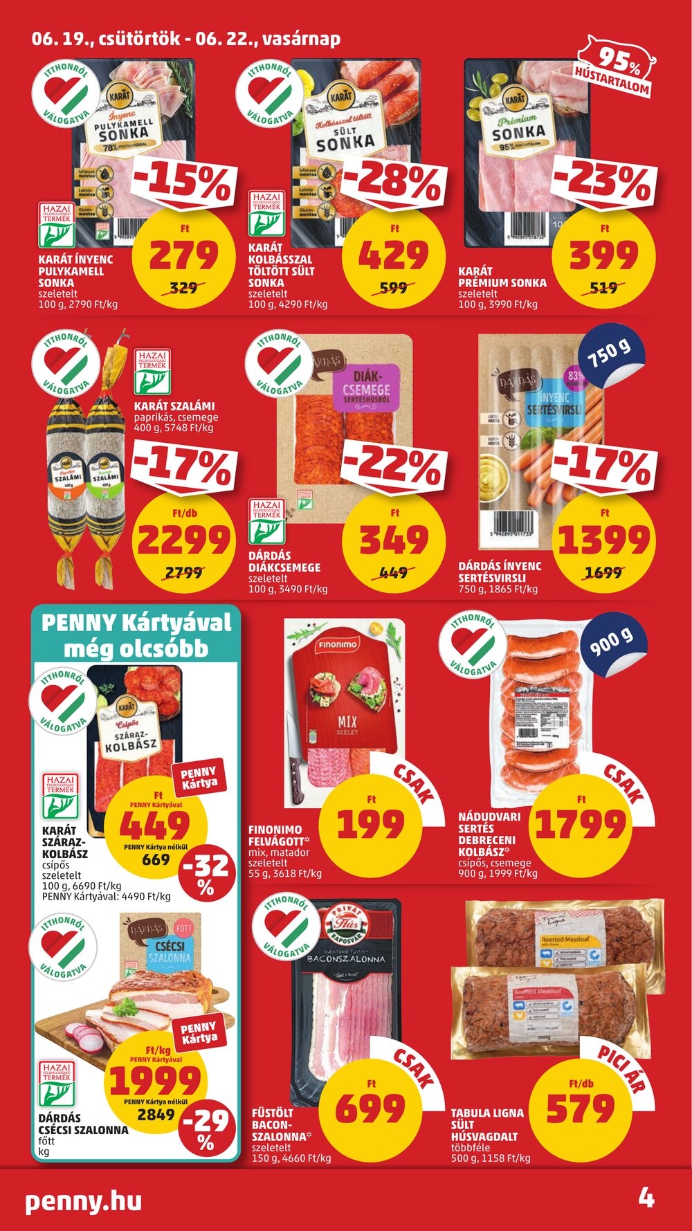 Penny Market akciós újság 2025.06.19-től - 6. oldal.