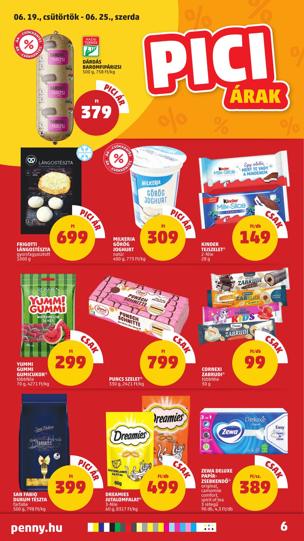 Penny Market akciós újság 2025.06.19-től - 8. oldal.