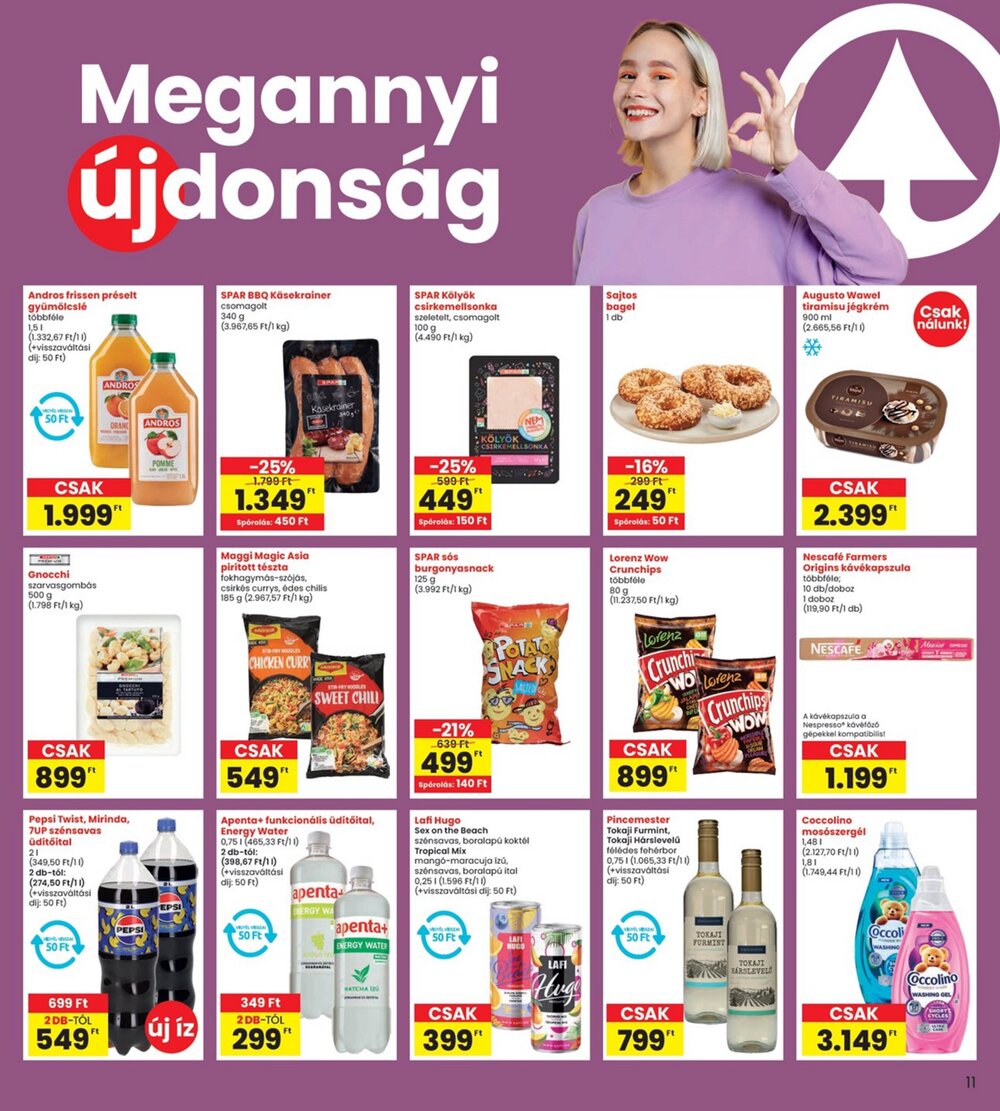 Interspar akciós újság 2025.06.19-től - 11. oldal.