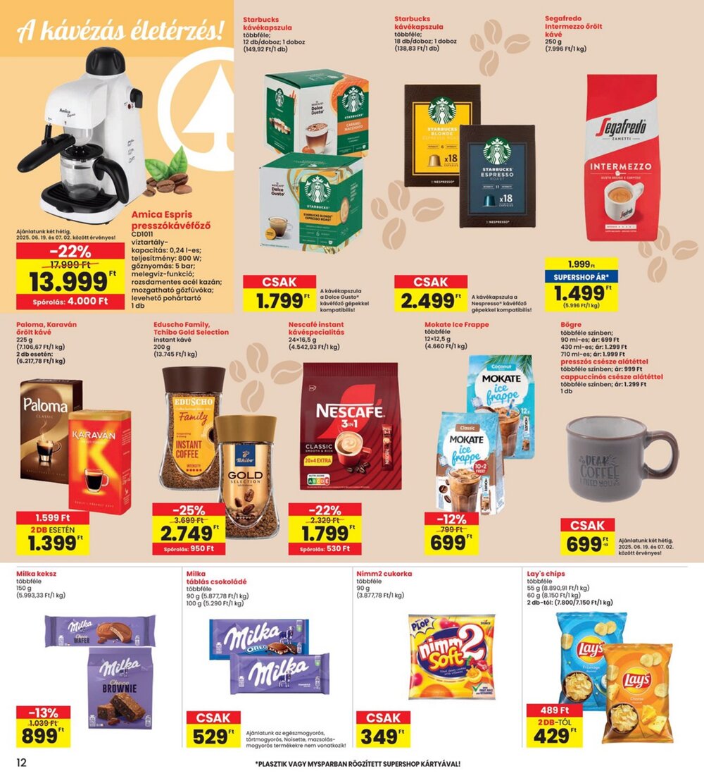 Interspar akciós újság 2025.06.19-től - 12. oldal.