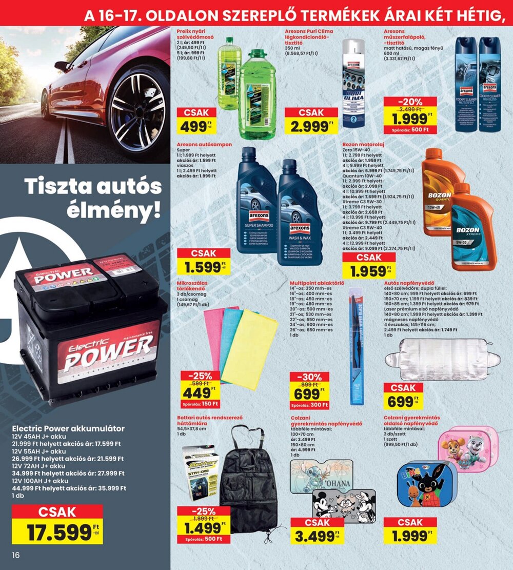 Interspar akciós újság 2025.06.19-től - 16. oldal.
