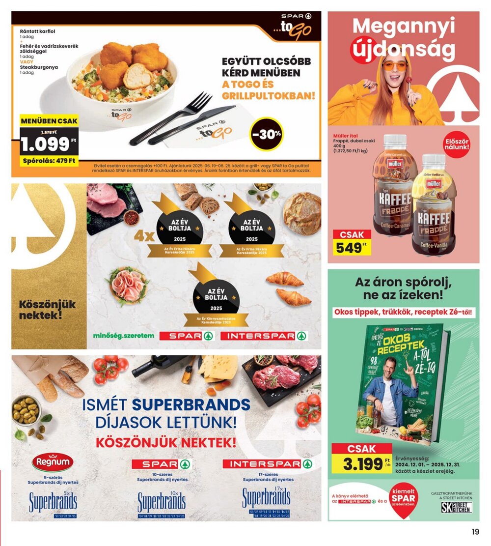 Interspar akciós újság 2025.06.19-től - 19. oldal.