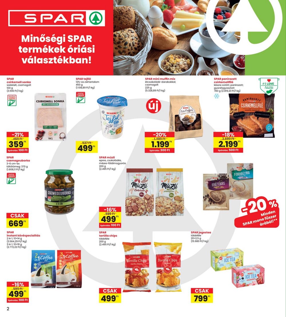 Interspar akciós újság 2025.06.19-től - 2. oldal.