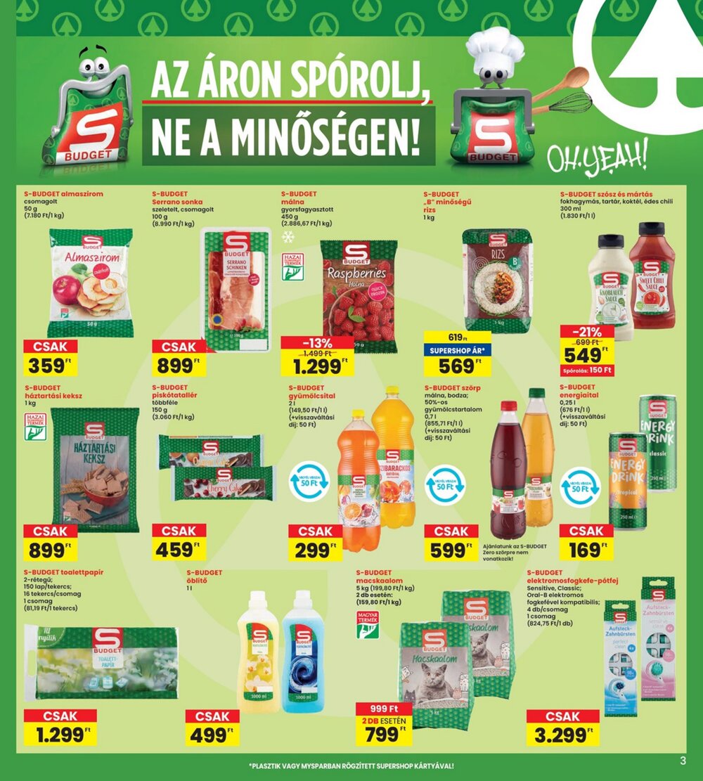 Interspar akciós újság 2025.06.19-től - 3. oldal.