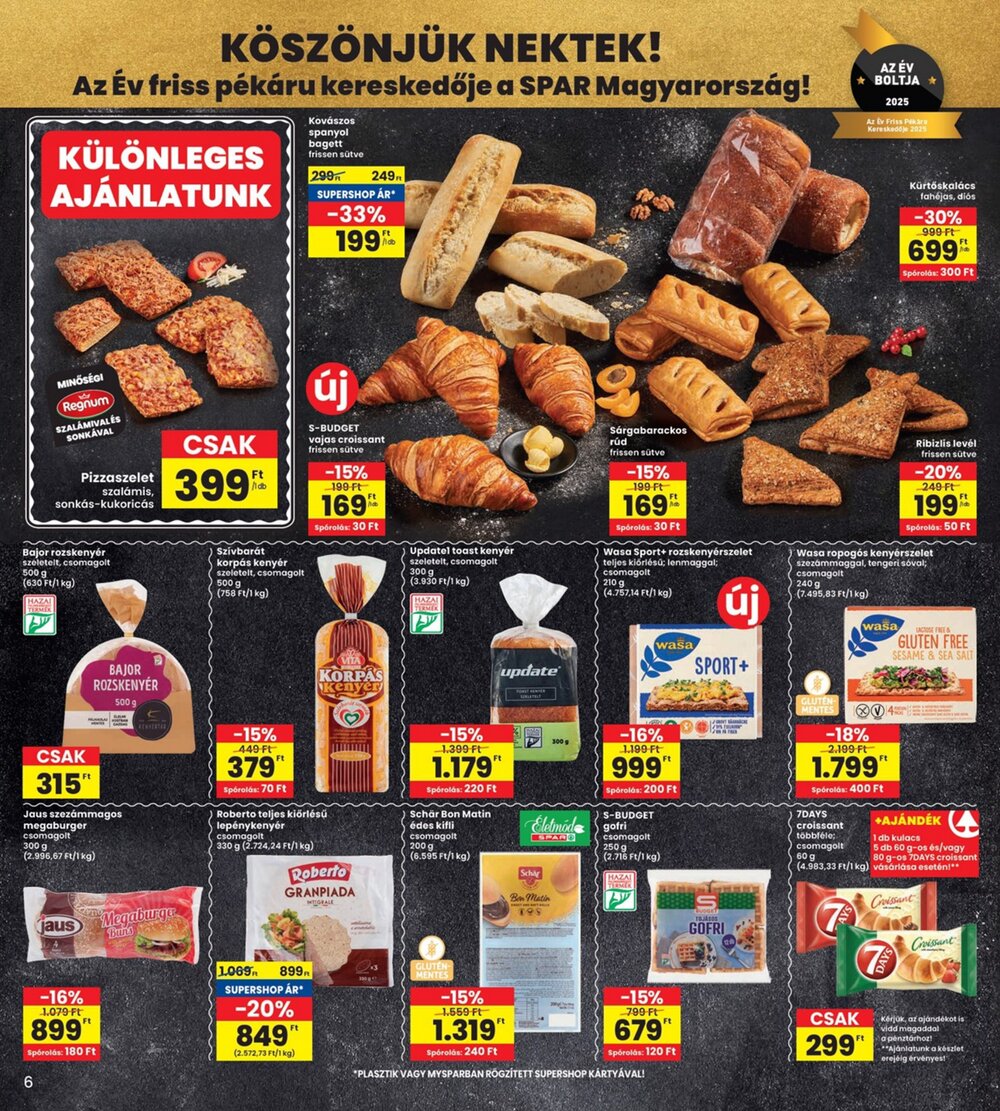 Interspar akciós újság 2025.06.19-től - 6. oldal.