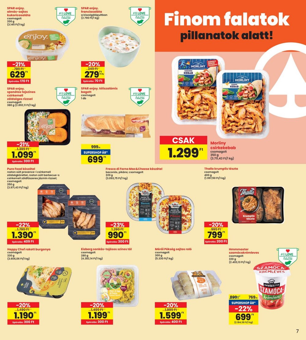 Interspar akciós újság 2025.06.19-től - 7. oldal.