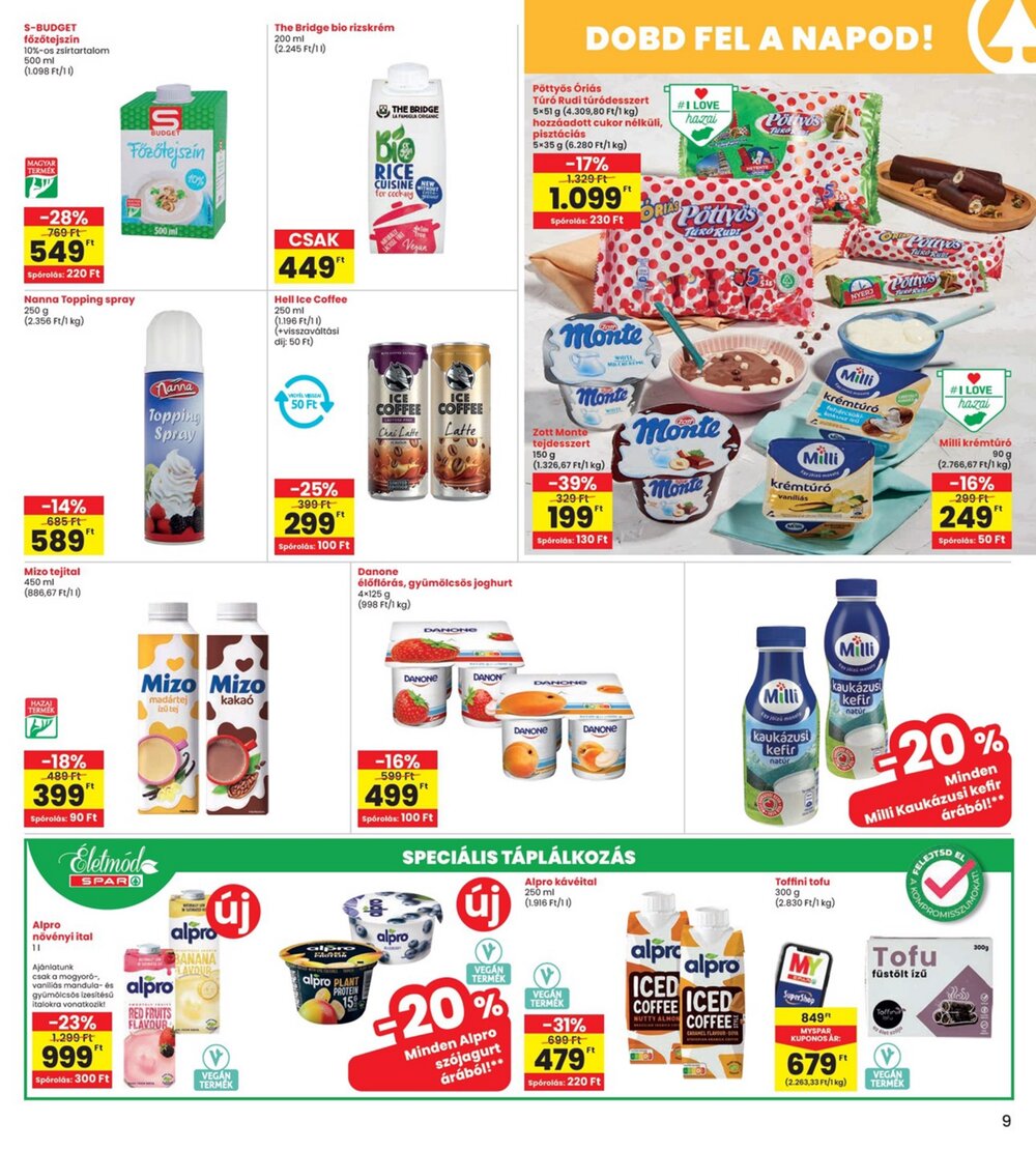 Interspar akciós újság 2025.06.19-től - 9. oldal.
