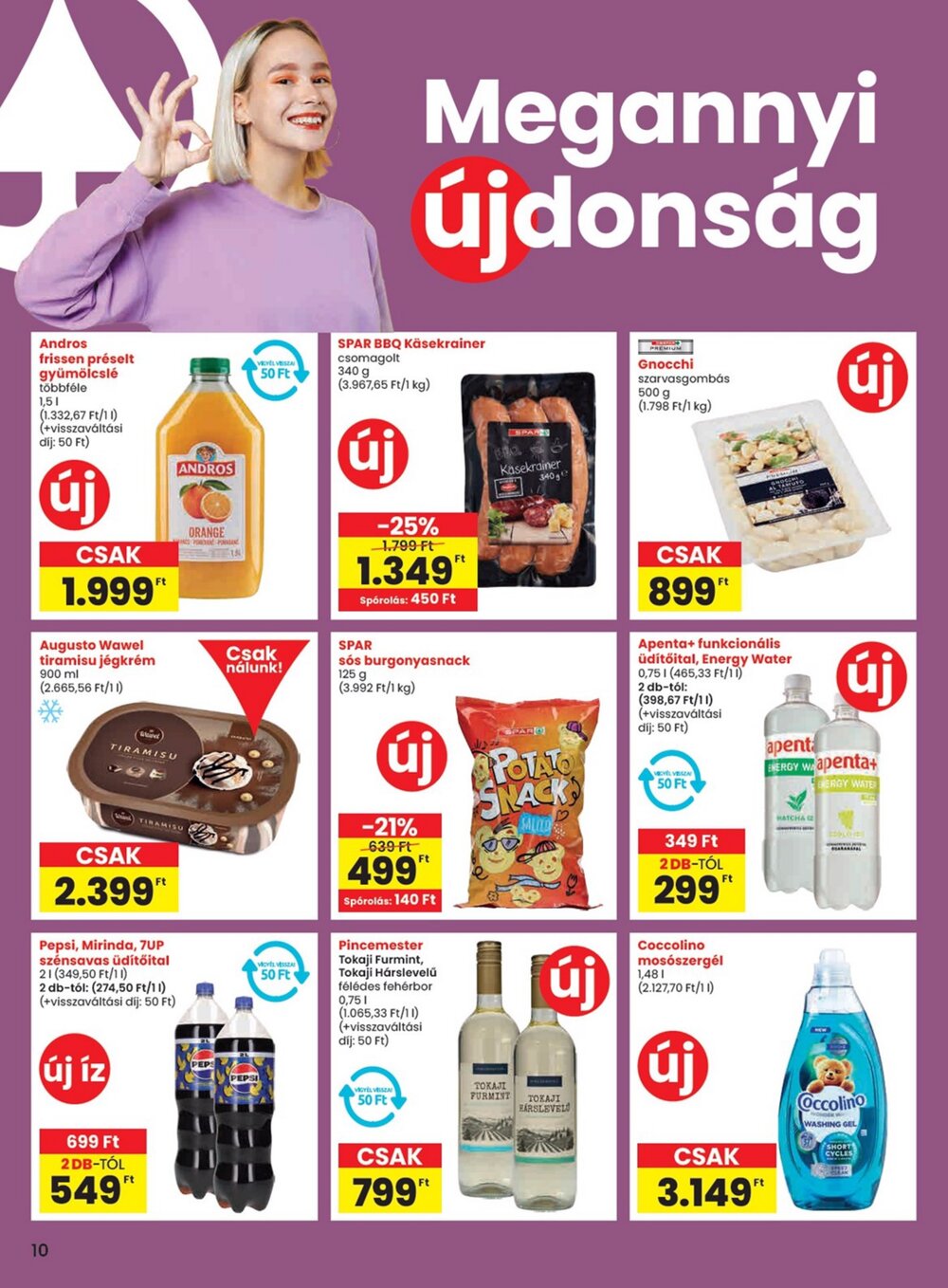 Spar akciós újság 2025.06.19-től - 10. oldal.