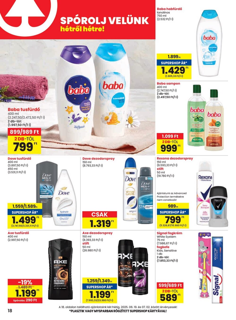 Spar akciós újság 2025.06.19-től - 18. oldal.