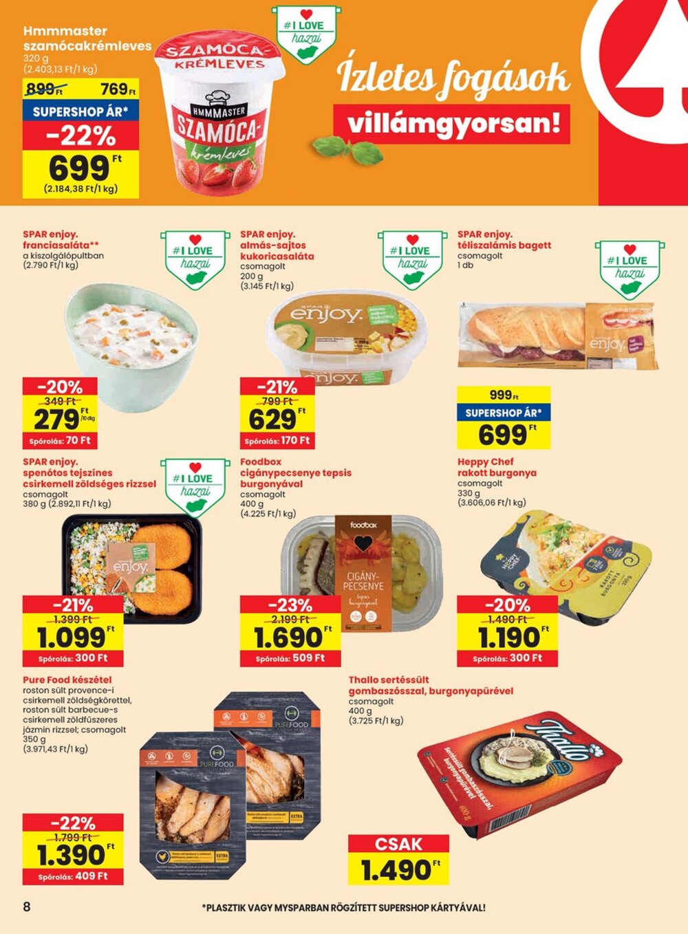 Spar akciós újság 2025.06.19-től - 8. oldal.