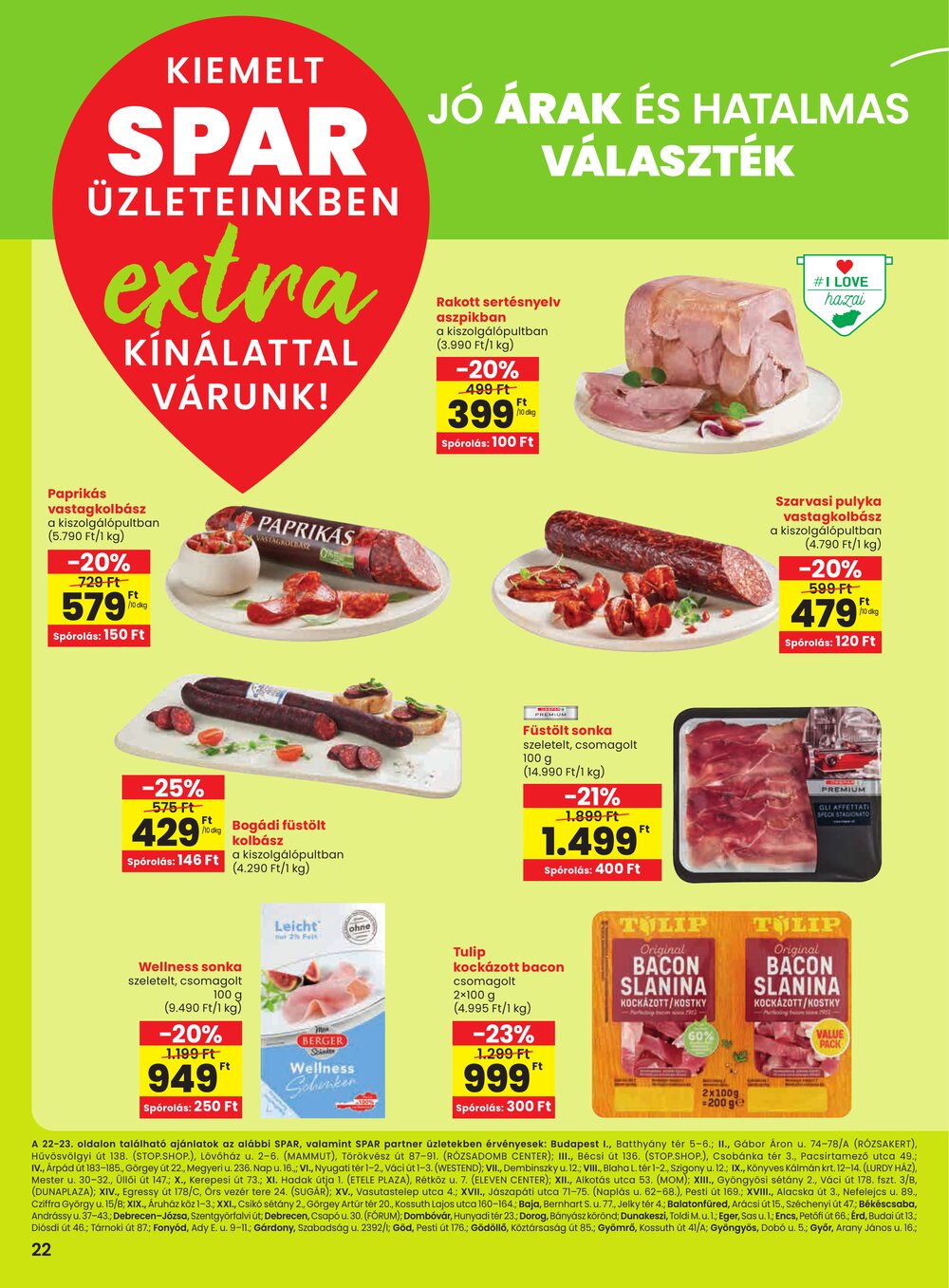 Spar Extra akciós újság 2025.06.19-től - 3. oldal.