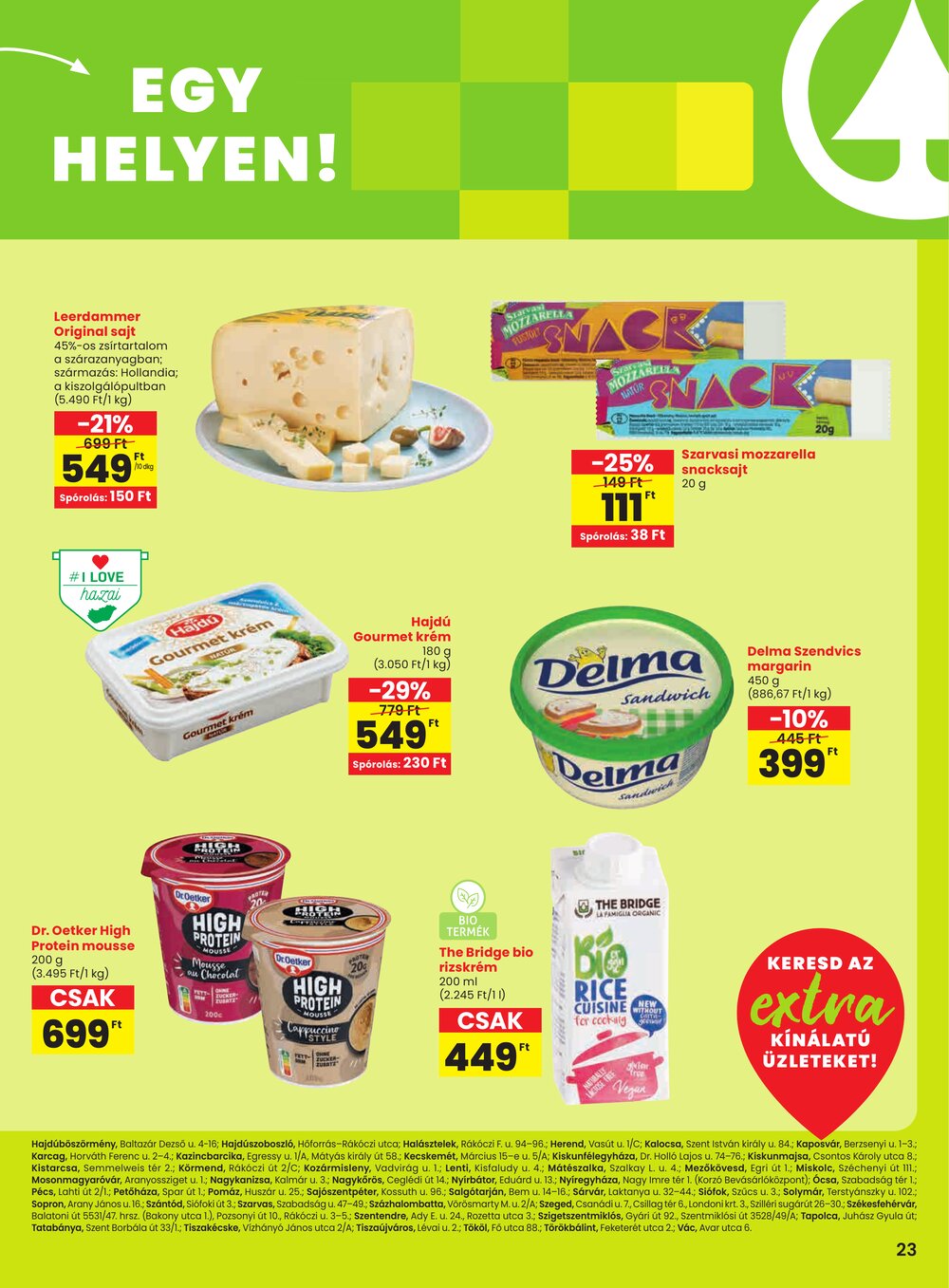 Spar Extra akciós újság 2025.06.19-től - 4. oldal.