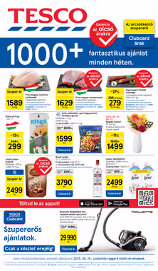 Tesco akciós újság 2025.06.19-től
