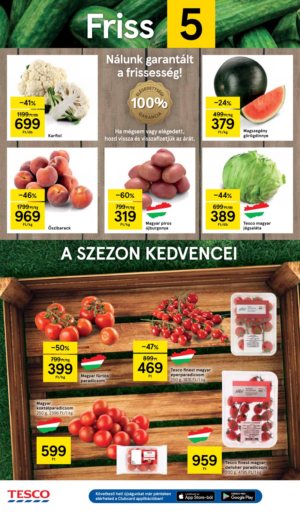 Tesco akciós újság 2025.06.19-től - 2. oldal.