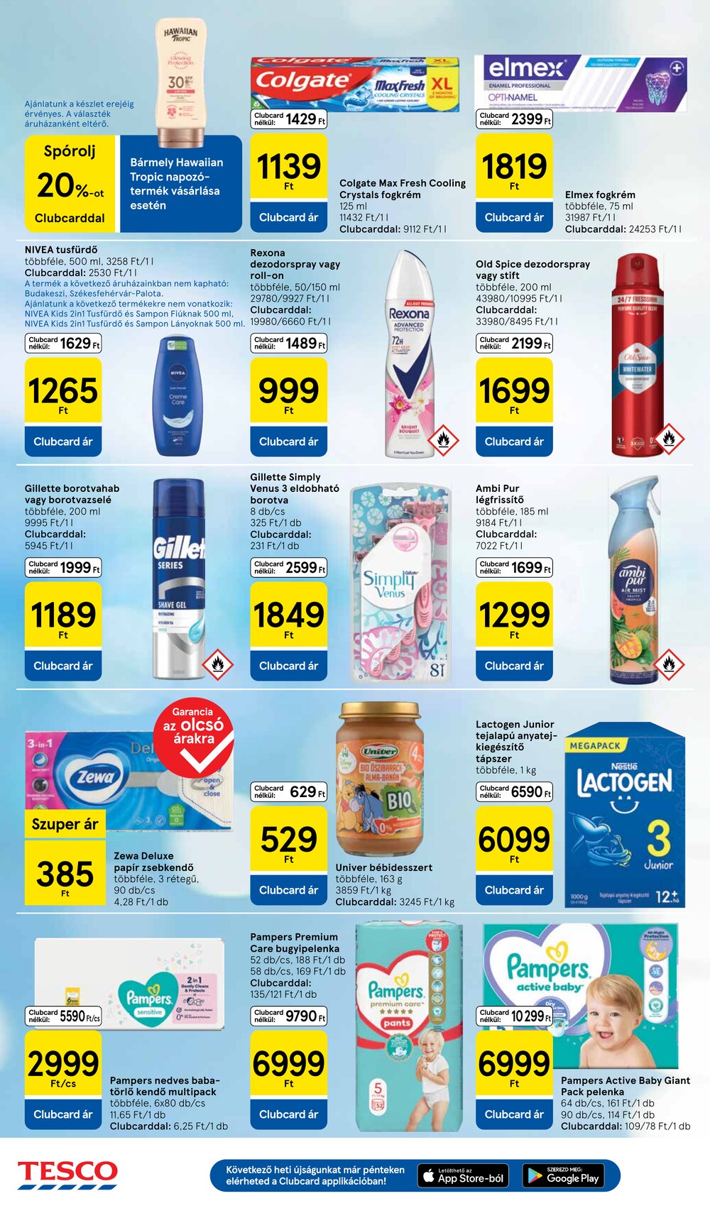 Tesco akciós újság 2025.06.19-től - 8. oldal.